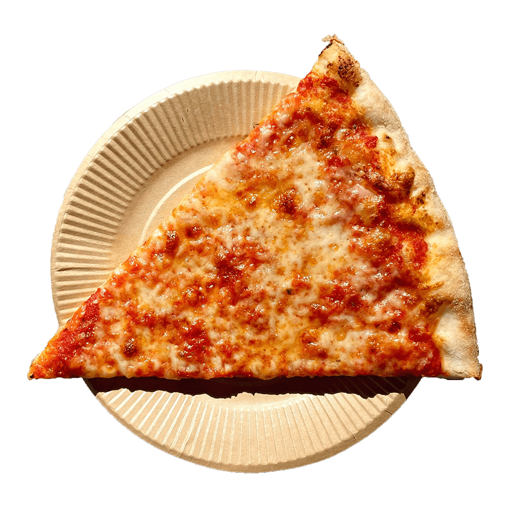 チーズピザスライス NYスタイルピザ
